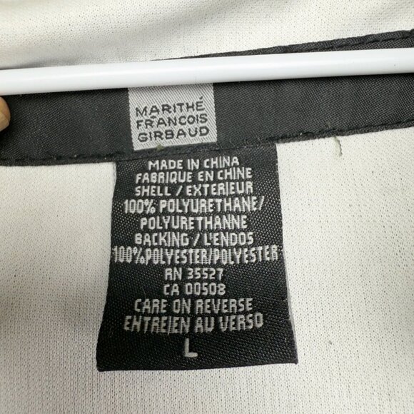 MARITHÉ + FRANÇOIS GUIBAUD Oversized Green White Designer Jacket sz L - Picture 9 of 10